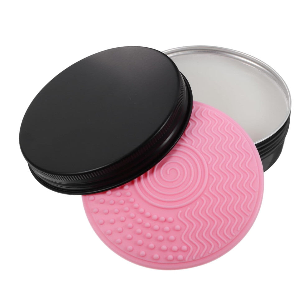 Black Makeup Brush Cleaner Soap Solid For Deep Cleaning Cosmetic Brushes And Sponges