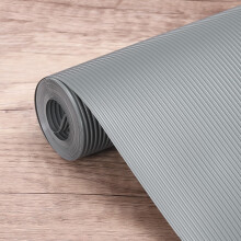 Shelf Liner EVA NonSlip Waterproof Ribbed Drawer and Cabinet Mat for Kitchen, 18'x16ft Gray