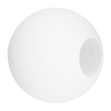 Ceiling Fixture Replacement Globe, Soft Light Frosted Glass Shade with Easy Installation, Washable Matte Design Pendant Light Cover for Chandeliers, B