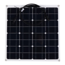 Monokristallines Silizium-Solarpanel, tragbarer, hocheffizienter Stromlieferant für den Außenbereich, umweltfreundliches, flexibles Design,