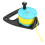 Tragbare Tauchrolle mit Griff, Tauchrolle mit 4