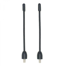 Antenne Black 2x pour micro sans fil Sennheiser SK EK 100 300 500 G1 (pièce de rechange)