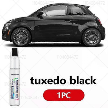 tuxedo blackFor Fiat 500e 2013-2025 312 B6 Paint Repair Pen Touch Up Scratch Remover Diy Auto Accessories Black White Green Gold Blue Red