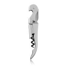 True Truetap Double Mentech Wares with Foil Cutter and Tirboşon Bottle Opener, Professional  Key for Servers, Metallic