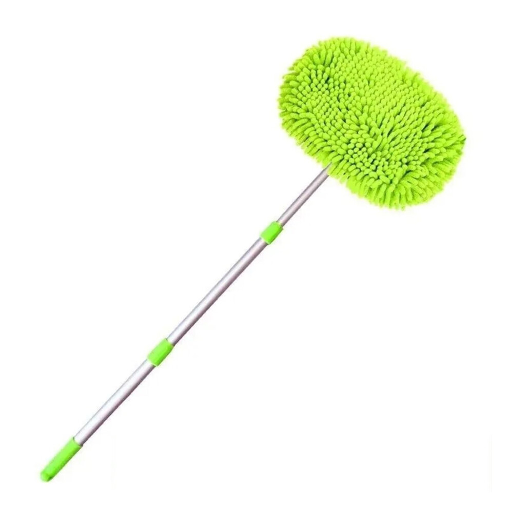 Car Wash Mop With Retractable Long Handle Cleaning Brush For Vehicle Exterior Without Marks 9119770424518