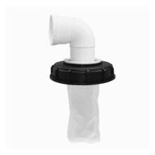 IBC Tank Filter Cover with Integrated Bag DN150 DN225, Acid Alkali Resistant, Easy Drain 5Way Hole 90