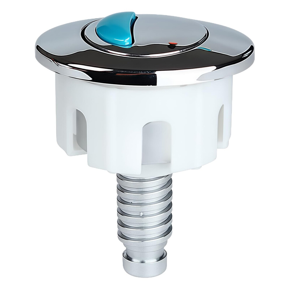 Abs Toilet Flush Button With Quick Response Wire Control, Shockproof Design For Easy Flushing In Modern Bathrooms 9339159862018