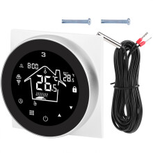 Energiesparender Smart-Thermostat mit LED-Display für optimalen Wohnkomfort