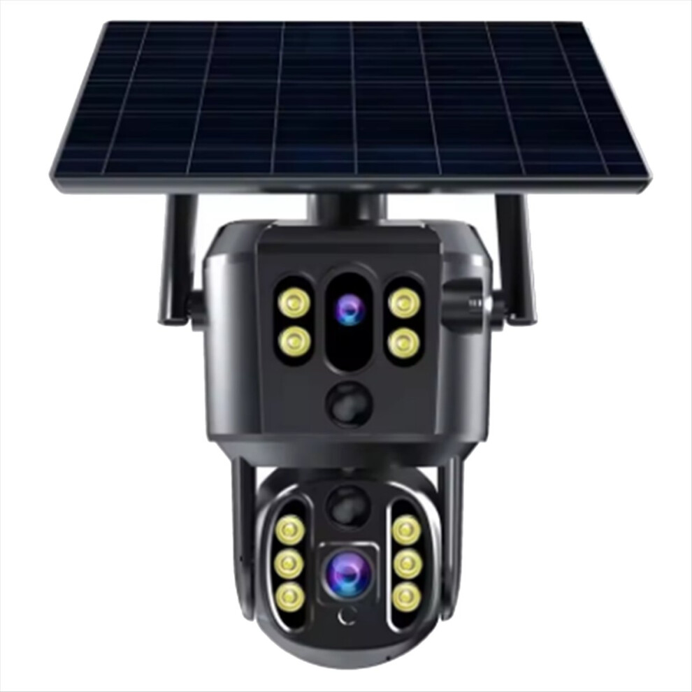 Solar Camera Surveillance Device Dual-Lens 4G Outdoor Monitoring Equip 4852424197219