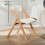 SoBuy FST92-Wx2 Λευκή Αναδιπλούμενη Καρέκλα Οξιάς Σετ 2 6