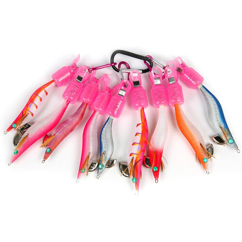6Pcs Fishing Hook Cover Bonnets Squid Jig Hook Protector Tackle Tools 1