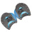Swimming Paddle Hand Paddle Training Gloves for Beginners Adults Blue 1
