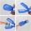 6Pcs Fishing Hook Cover Bonnets Squid Jig Hook Protector Tackle Tools 4