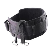 Weight Lifting Belt, Weight Belt Waist Protector for Men and Women, Fitness Belt, Fitness Waist Belt for Powerlifting Deadlift Training Black