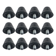 12Pcs Football Studs 13mm Nylon Replacement Spikes for Soccer Boots Training Competition