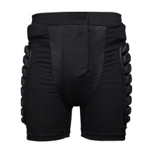 Hip Protector Padding Padded Protective Trousers for Seat Padding Made of Polyester Padded Shorts for Skating Hip Protection Black L