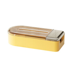 Plastic Ice Cream Popsicles Molds Ice Lolly Moulds Set-Yellow