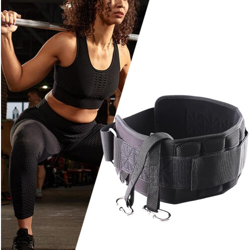 Ultimate Supportive Waist Belt for Strength Training Black thread 1