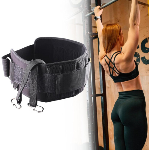 Ultimate Supportive Waist Belt for Strength Training Black thread 2