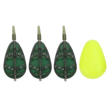 Inline-Method-Feeder-Set für Karpfenangeln im Salzwasser. Inline-Method-Feeder, einfach zu montierende Kunstköder, Karpfenangelzubehör mit