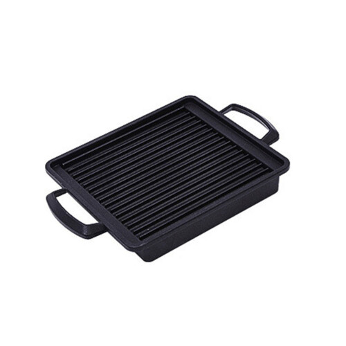 Portable Barbecue Grill Pans NonStick Rectangular Grill-M 1