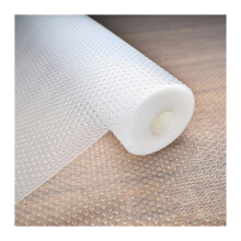 Kitchen Cabinet Shelf Liner EVA Waterproof Non‑Adhesive Drawer Mat for Fridge Cupboard 30x300cm White