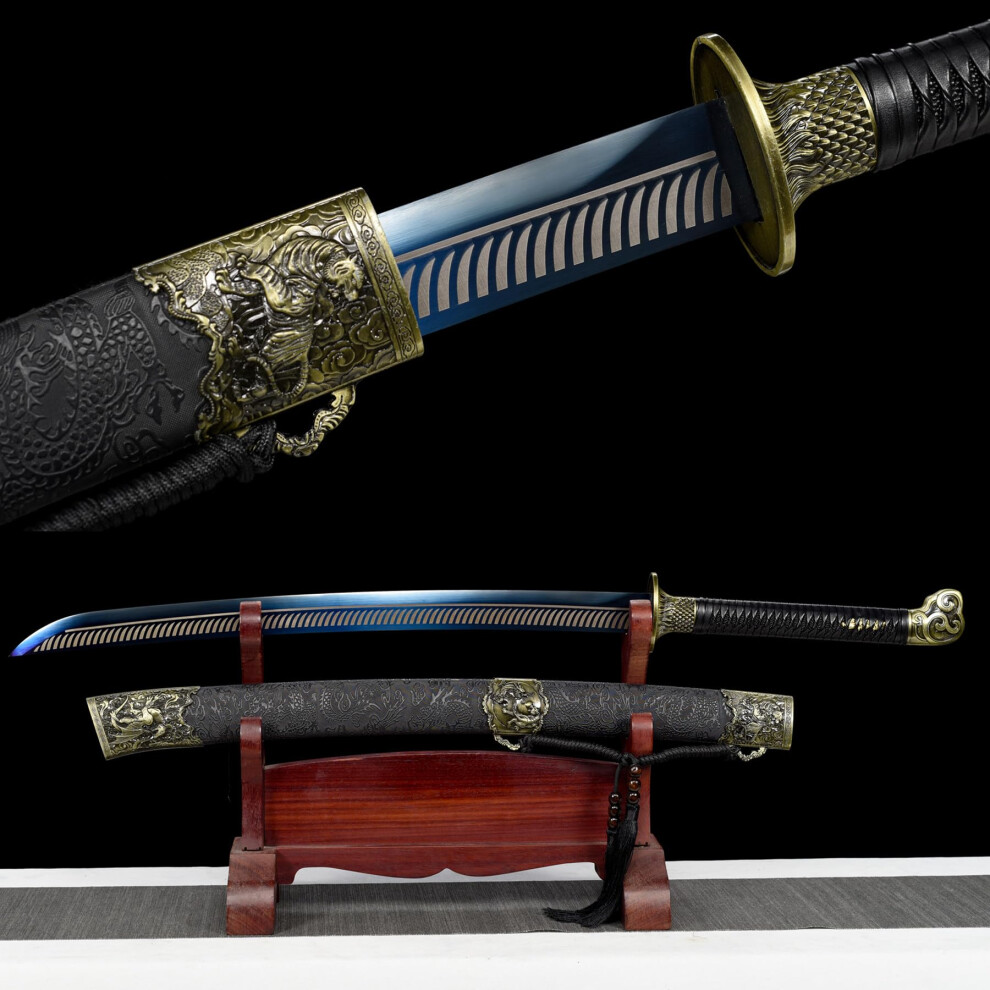 82 cm Large Knife, Oxtail Knife, Samurai Sword/Sharp/Katana/HandForged High Manganese Steel
