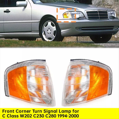 Paar vordere Eckblinker für C-Klasse W202 C230 C280 1 2