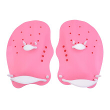 Swimming Training Hand Paddles, 1 Pair Swimming Hand Paddles, Hand Fin for Swimming Training for Professionals, Fitness Pink s