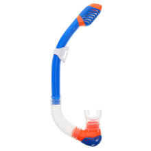 Ergonomic Diving Snorkel Set, Dry Snorkel and Orange for Diving