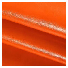 Leather Patch Self Adhesive PU Vinyl for Sofa, Car Seat, Office Chair, Orange Red