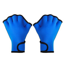 Highquality swimming hand paddles made of chloroprene rubber for effective hydropower training, 1 pair