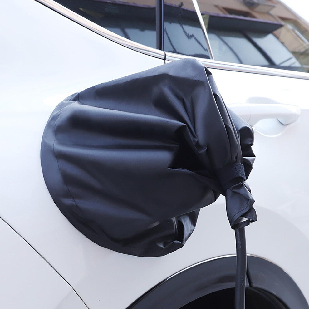 Ev Charger Cover Magnetic Weatherproof Protector Wind 35Cm Light/Black 9323874662015