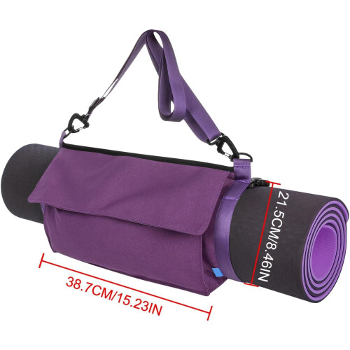 Yoogamattenträger  Multifunctional, Light And Foldable, Great Gift. Purple 2