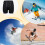 Protective pants for the hips, protectors for skating, cycling, buttocks 4