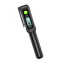 Brake Fluid Tester, Digital DOT3/DOT4, Automatic Liquid Detection, LED Indicators, Waterproof Black