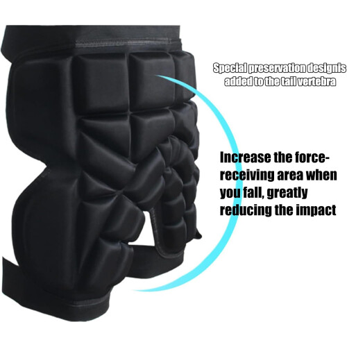 Ski protective padding, Antifall hip padding, Snowboard equipment, Sports padding 2
