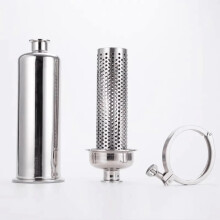 51mm TriClamp Inline Filter Strainer 300 Mesh Stainless Steel for Home and Garden