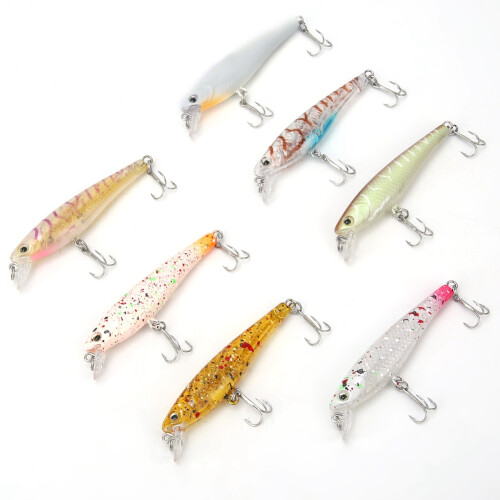 Δόλωμα Ψαρέματος Topwater Trout Attack Plug Lure Micro Popper Surface Action με ρεαλιστικό σχεδιασμό για