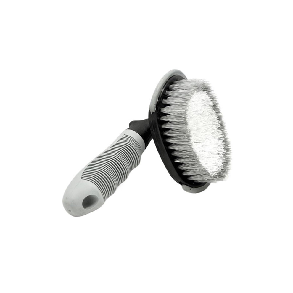 Car Wheel Cleaning Brush For Deep Dirt Removal Tire And Hub Detailing With Easy Grip Handle 9339159862421