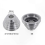 22mm5-Step Aluminum Pulley Wheel for V-Shaped A-Type Applications 1