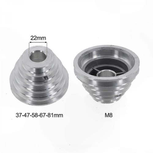 22mm5-Step Aluminum Pulley Wheel for V-Shaped A-Type Applications