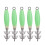 Αγκίστρια Glow Squid Jig, Δολώματα ψαρέματος σε αλμυρό νερό, Ανθεκτικά αγκίστρια διπλής 1