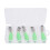 Αγκίστρια Glow Squid Jig, Δολώματα ψαρέματος σε αλμυρό νερό, Ανθεκτικά αγκίστρια διπλής 2