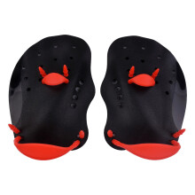 1 Pair Swimming Hand Paddle Swimming Hand Paddle Swimming Hand Fin for Water Sports Black m