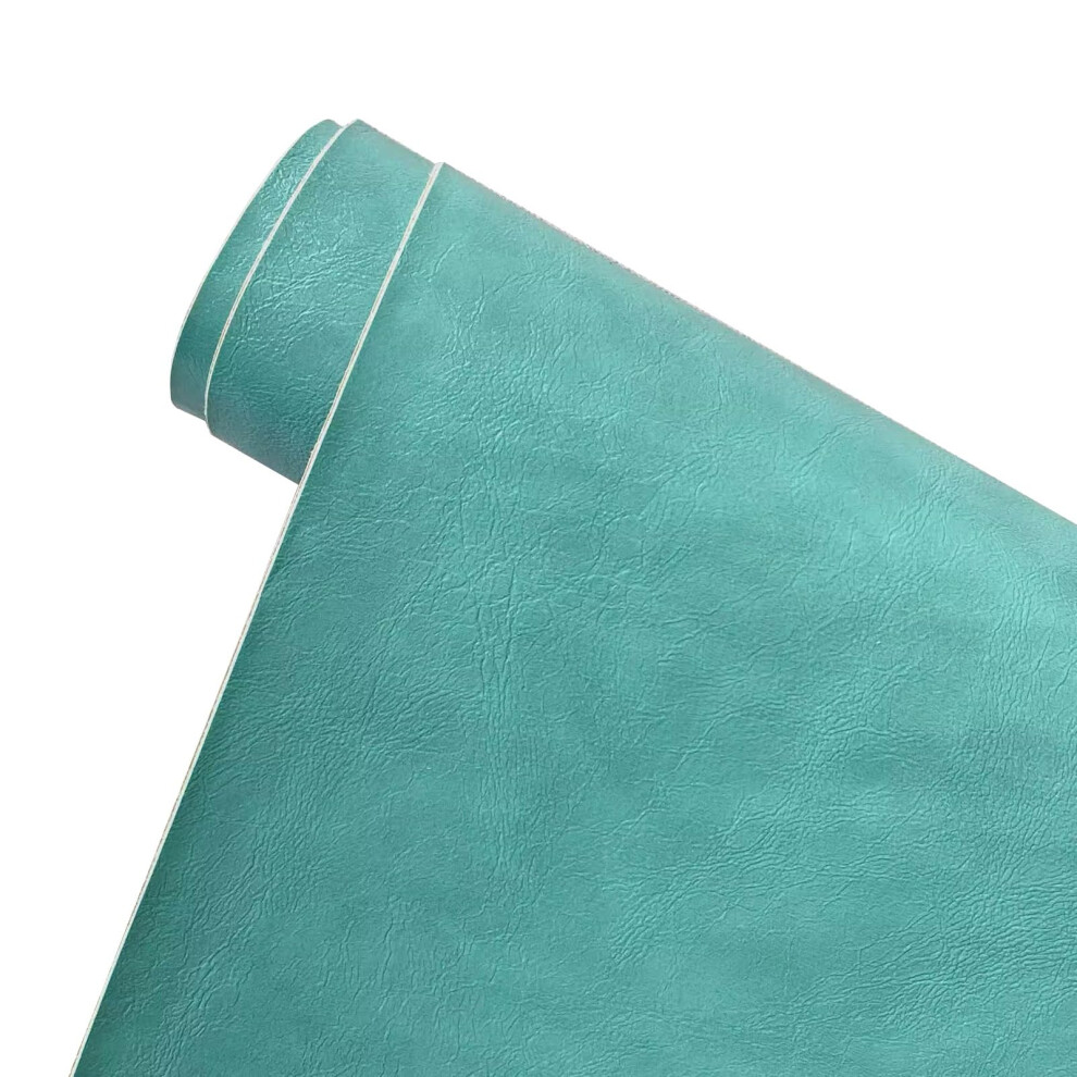 Leather Patch Self Adhesive Large Fabric For Couch Furniture Chairs Car Seat Emerald Green 9001264627164