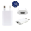 Lot de 3 chargeurs 5V/1A compatibles iPhone/Samsung Blanc 2