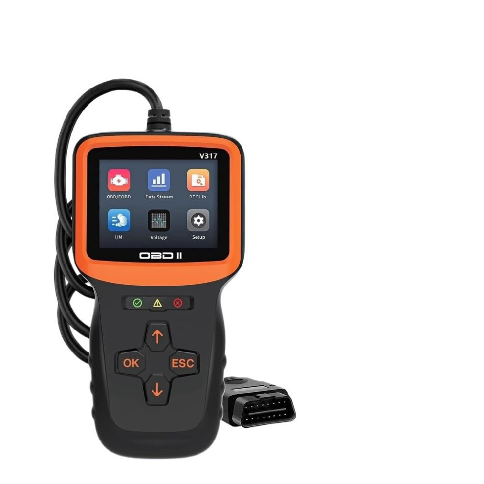 V317 Obd2 Scanner Obdii/Eobd Tool For Car Engine Diagnosis, Fault Code Reader, Automotive Diagnostic Scan Tester 9119770427496