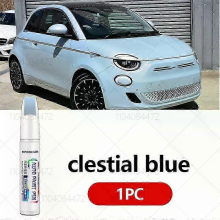 clestial blueFor Fiat 500e 2013-2025 312 B6 Paint Repair Pen Touch Up Scratch Remover Diy Auto Accessories Black White Green Gold Blue Red