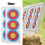 Χαρτί Στόχου Τοξοβολίας Recurve 40x60cm Υψηλής Ποιότητας Αδιάβροχο Ισχυρό Ανθεκτικό 5